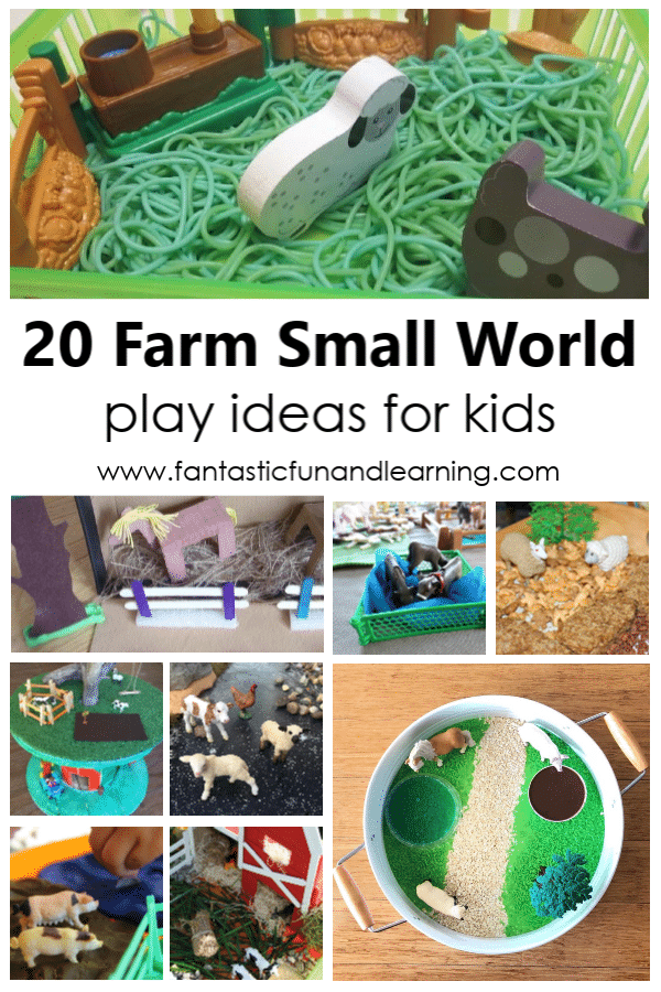 20 Farm Small World Play Ideas for Kids