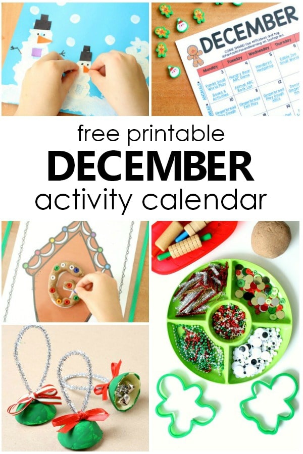 December Preschool Activities And Fun Things To Do With Kids 