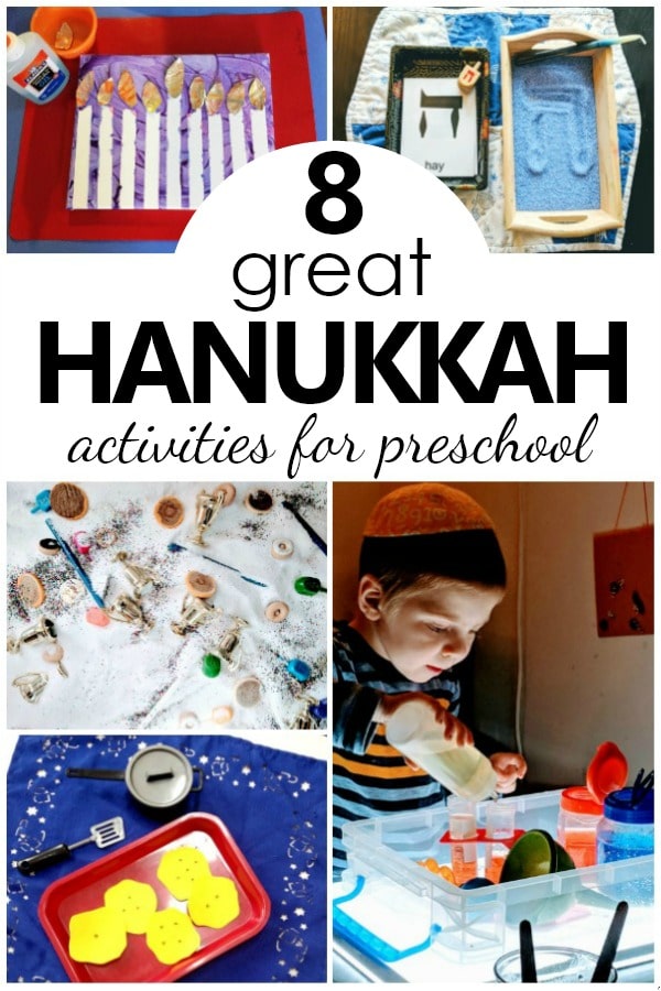 Playful Hands-on Hanukkah Activities for Preschoolers