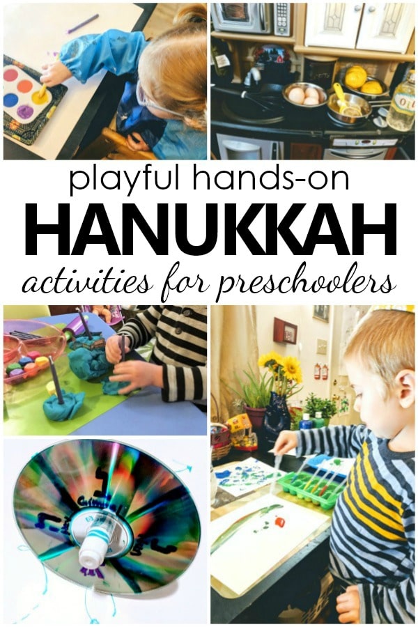 Playful Hands-on Hanukkah Activities for Preschoolers