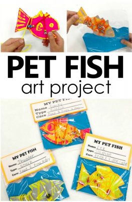My Pet Fish Arts and Crafts Project for Kids