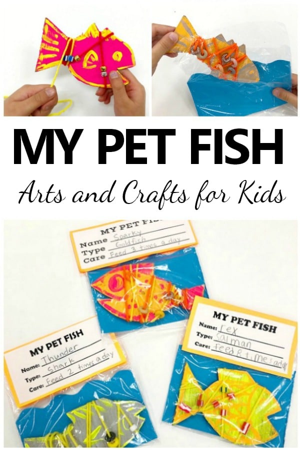 Pet Fish art project for kids