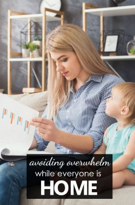 How to Cope with Everyone Home at Once-Tips for avoiding conflicts and overwhelm