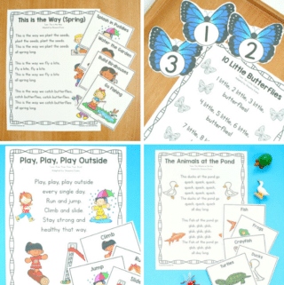 24 Printable Preschool Songs - Fantastic Fun &amp; Learning