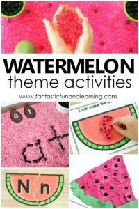 Preschool Watermelon Theme Activities - Fantastic Fun & Learning