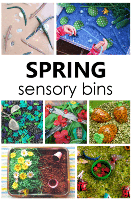 Spring Sensory Bin Ideas for Toddlers and Preschoolers. Easy Sensory Activities for Sensory Play.
