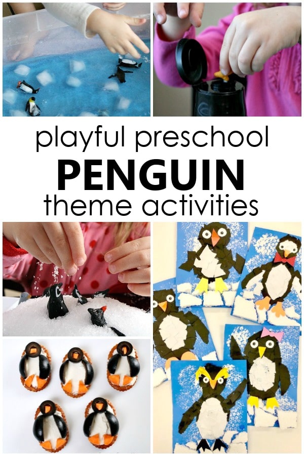 Preschool penguin theme activities
