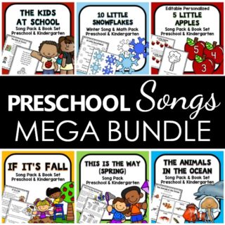 24 Printable Preschool Songs - Fantastic Fun &amp; Learning