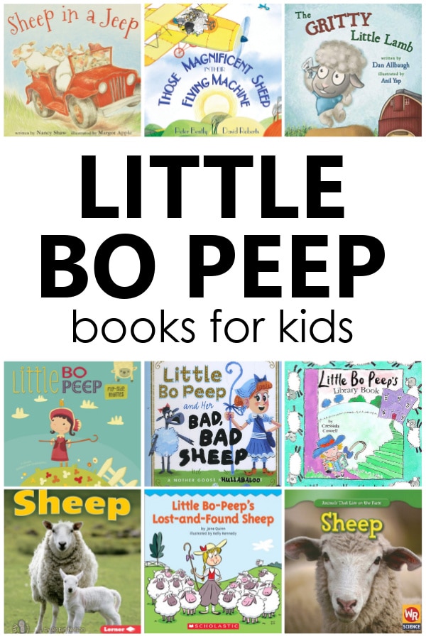 Fiction and nonfiction Little Bo Peep Books for preschool and kindergarten