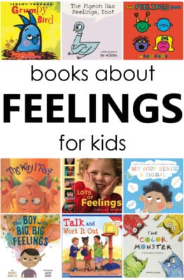 Books About Feelings-Teaching Young Children About Emotions and Social Emotional Development