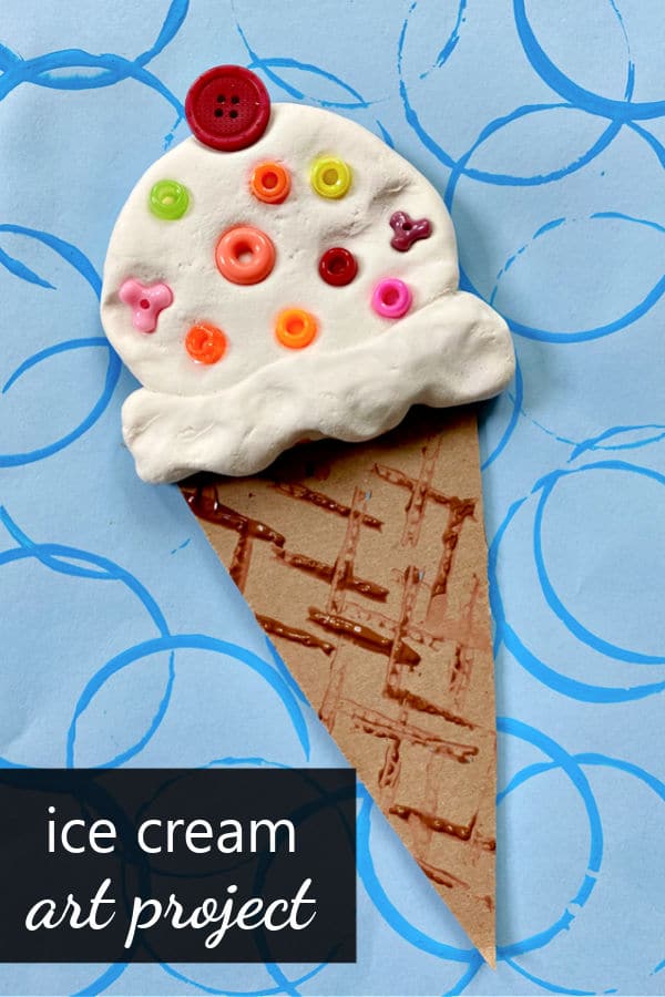 Ice Cream Art Project Summer Craft for Kids