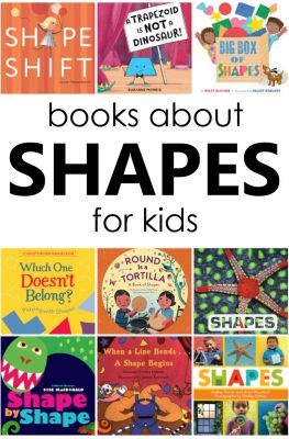 Books About Shapes-2D and 3D Shape Books for Kids