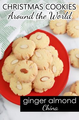 Christmas Cookies-Ginger Almond Cookies-1000