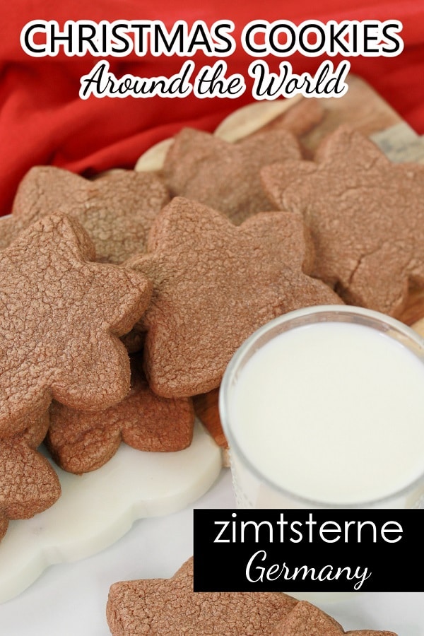 How to Make Christmas Cookies-German Zimtsterne