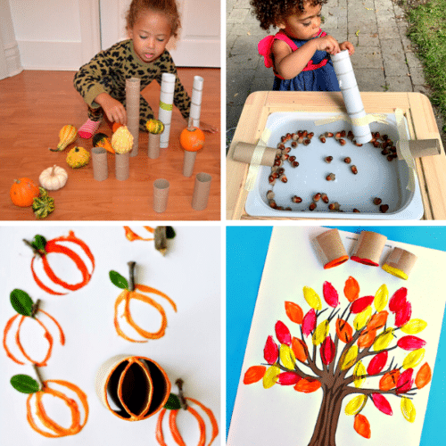 25 Fall Cardboard Tube Crafts for Kids - Fantastic Fun & Learning