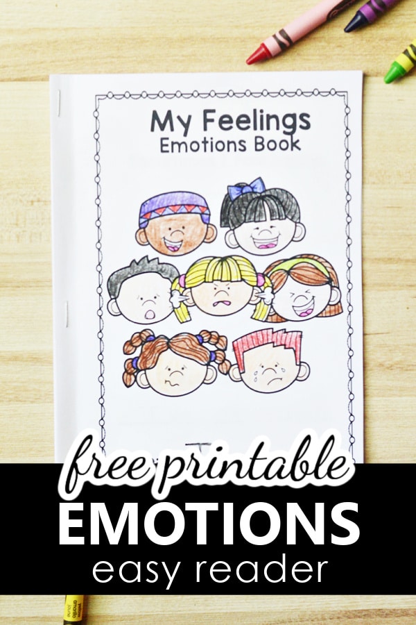 Free Printable Emotions Easy Reader