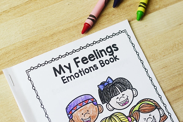 Free Printable Feelings Book for Kids
