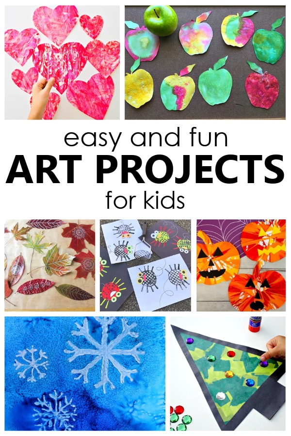 300+ easy and fun art projects for kids