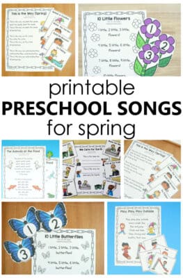 Preschool Songs for Spring