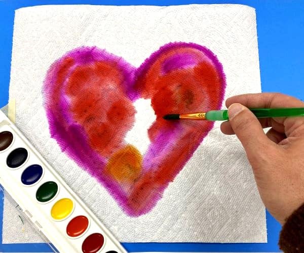 Valentine_s Day Heart Art Project for Kids-Step 1