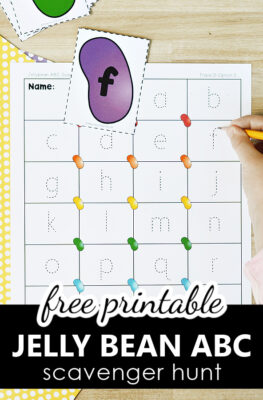 Free Printable Easter Alphabet Activities for Kids - ABC Scavenger Hunt and Worksheet
