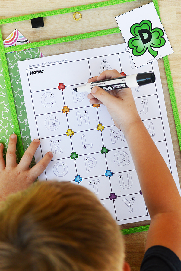 St. Patrick_s Day Alphabet Activities for PreK and Kindergarten