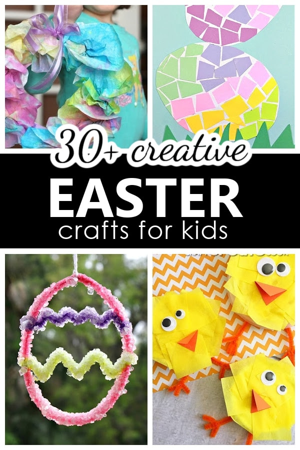 30 Creative Easter Crafts for Kids