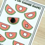 Summer Shapes Game